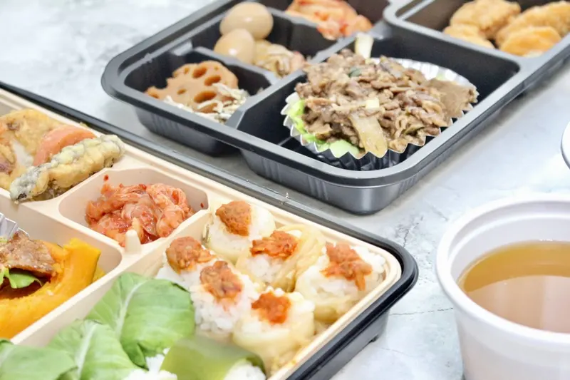 런치바스켓 단체도시락 실제 사진