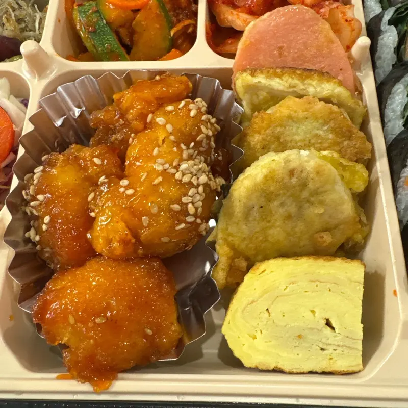 런치바스켓 단체도시락 실제 사진