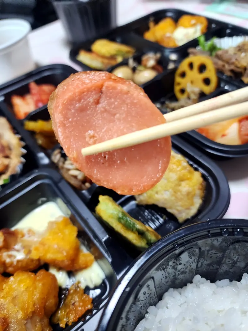 런치바스켓 단체도시락 실제 사진