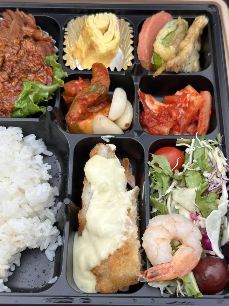 런치바스켓 단체도시락 실제 사진