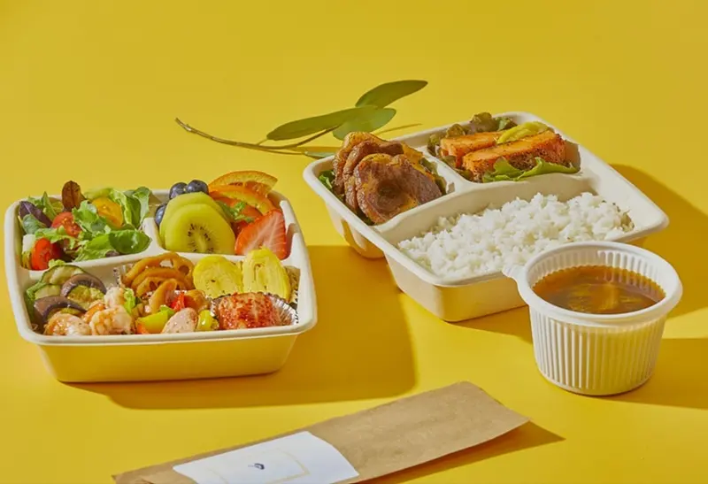 런치바스켓 단체도시락 실제 사진
