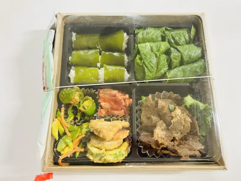 런치바스켓 단체도시락 실제 사진