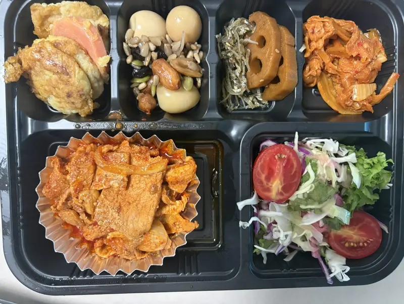 런치바스켓 단체도시락 실제 사진