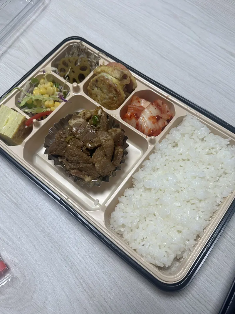 런치바스켓 단체도시락 실제 사진