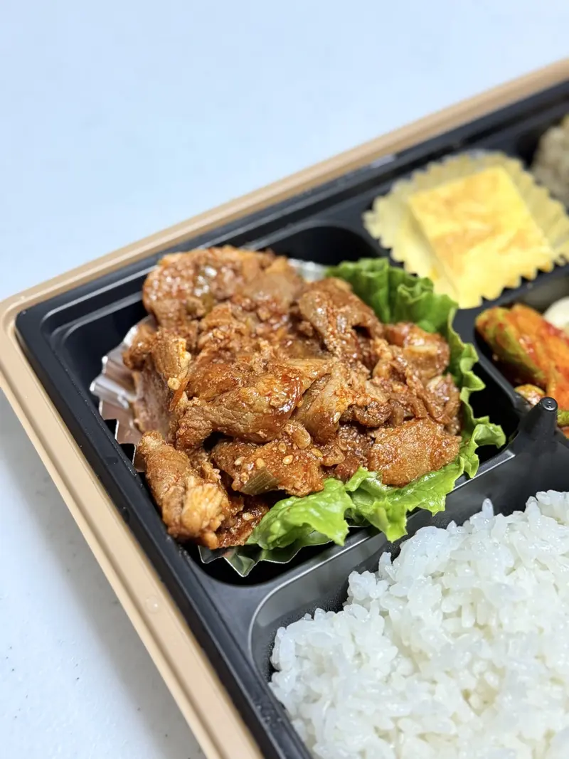 런치바스켓 단체도시락 실제 사진