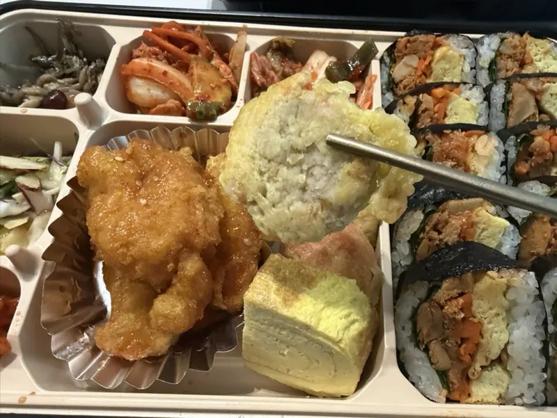 런치바스켓 단체도시락 실제 사진