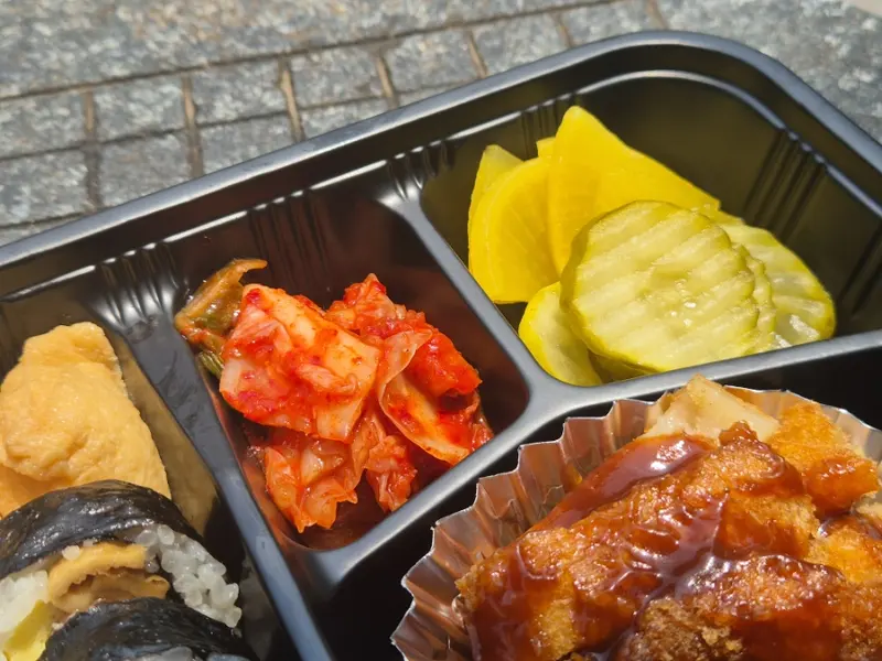 런치바스켓 단체도시락 실제 사진