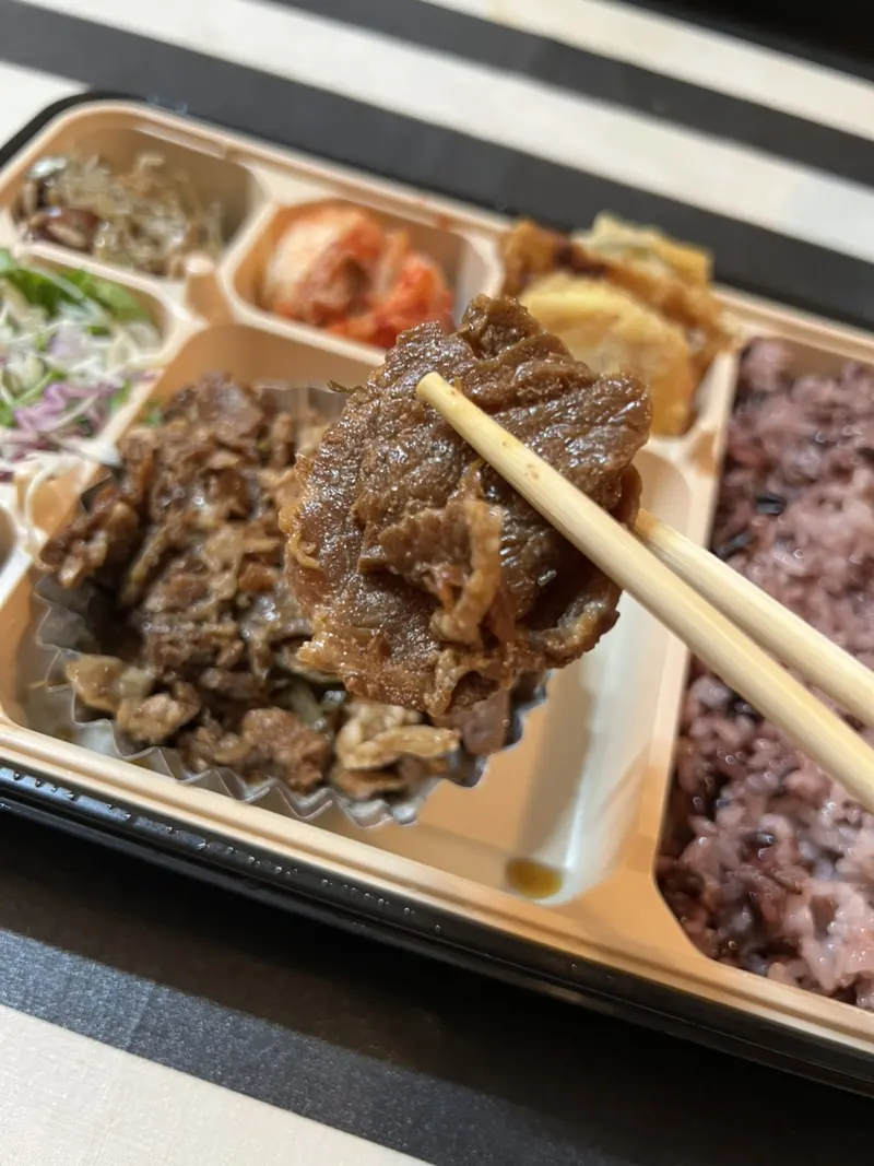 런치바스켓 단체도시락 실제 사진
