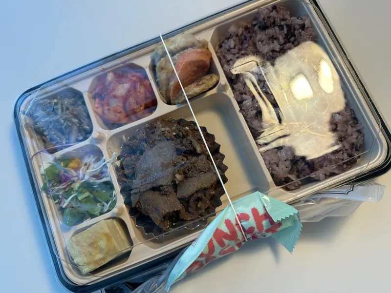 런치바스켓 단체도시락 실제 사진
