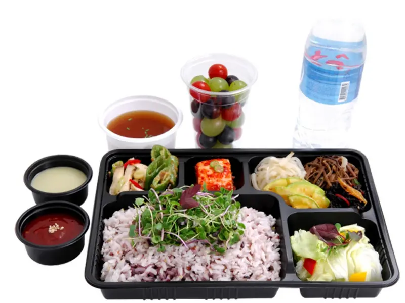 런치바스켓 단체도시락 실제 사진