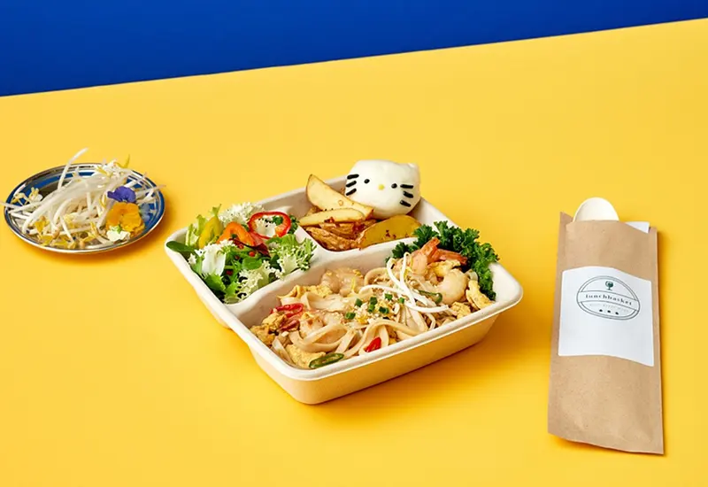 런치바스켓 단체도시락 실제 사진