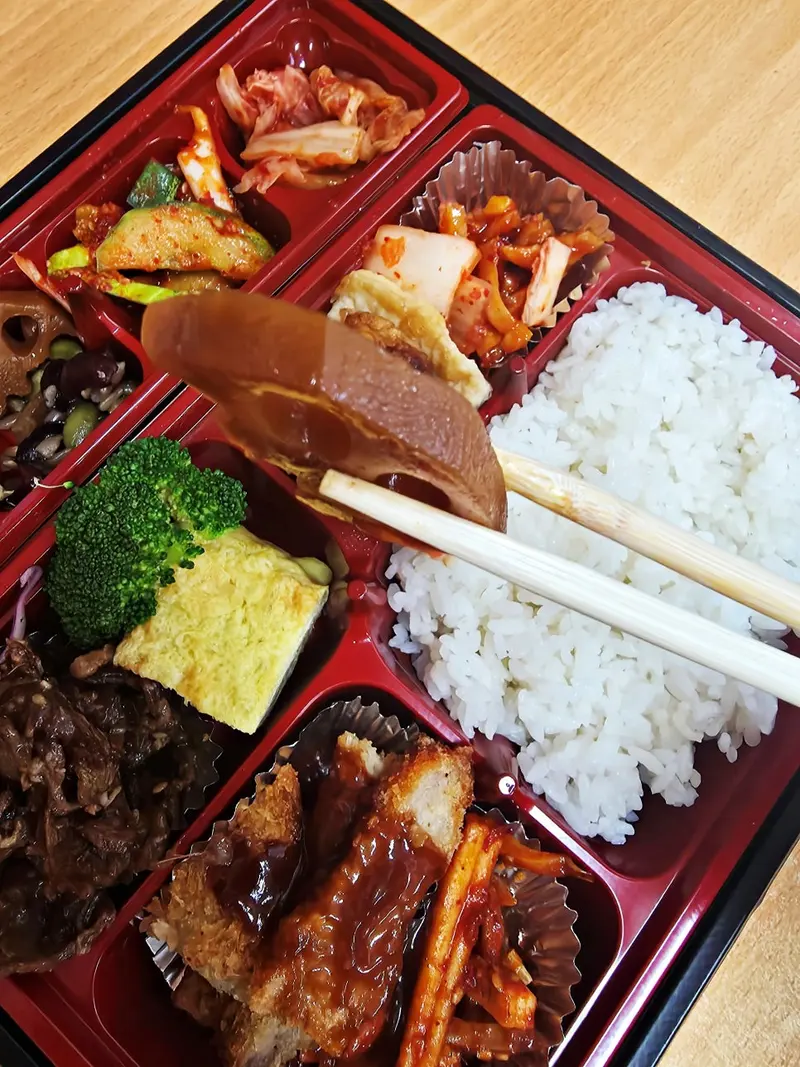 런치바스켓 단체도시락 실제 사진