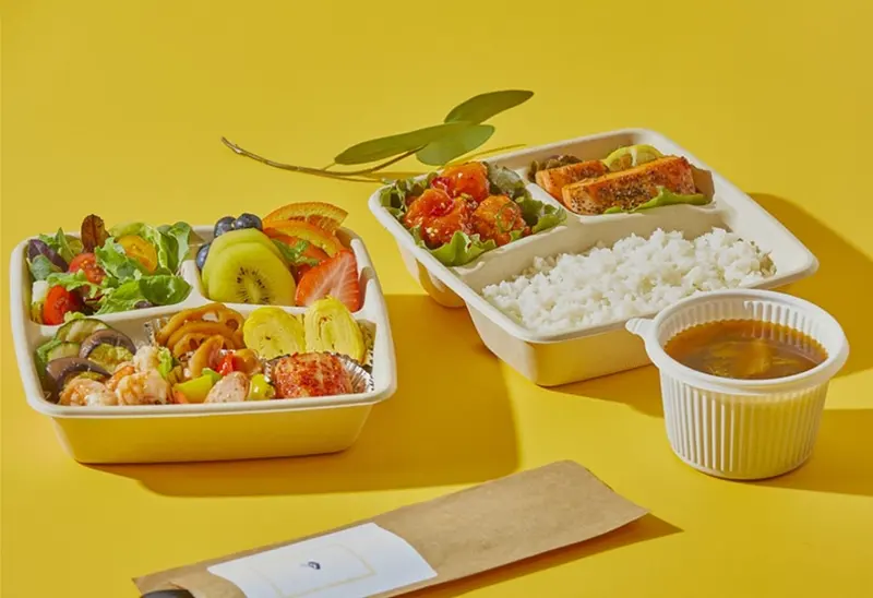 런치바스켓 단체도시락 실제 사진