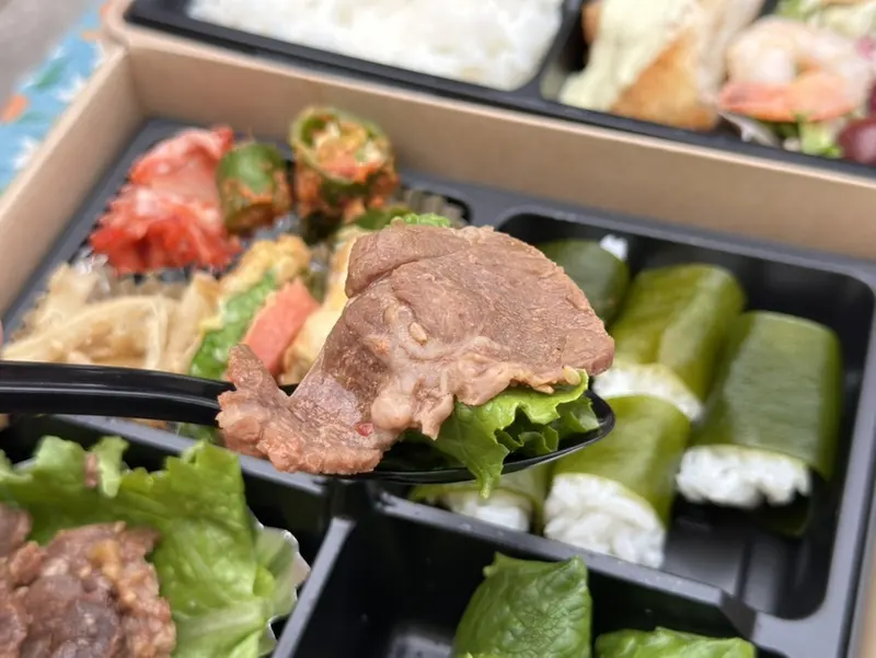 런치바스켓 단체도시락 실제 사진