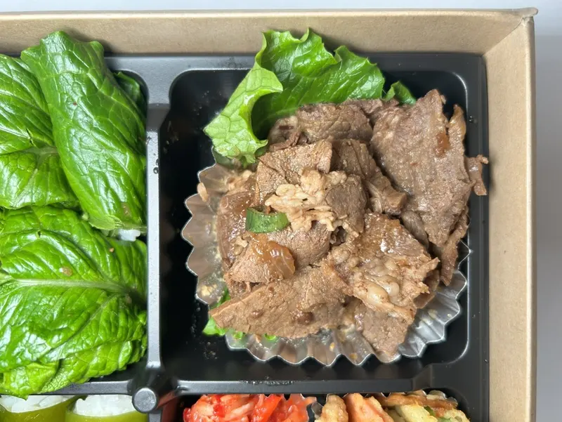 런치바스켓 단체도시락 실제 사진