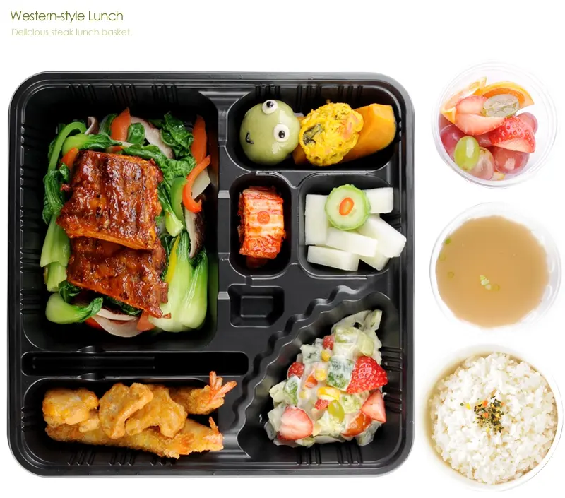 런치바스켓 단체도시락 실제 사진