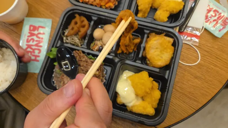 런치바스켓 단체도시락 실제 사진
