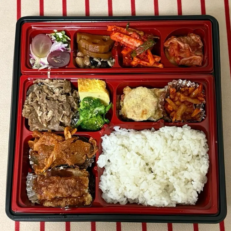런치바스켓 단체도시락 실제 사진