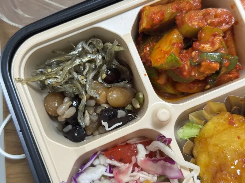 런치바스켓 단체도시락 실제 사진