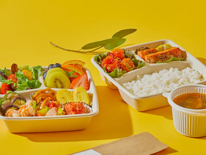 런치바스켓 단체도시락 실제 사진