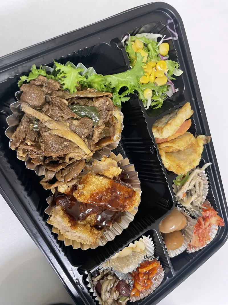 런치바스켓 단체도시락 실제 사진