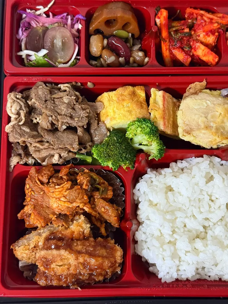 런치바스켓 단체도시락 실제 사진