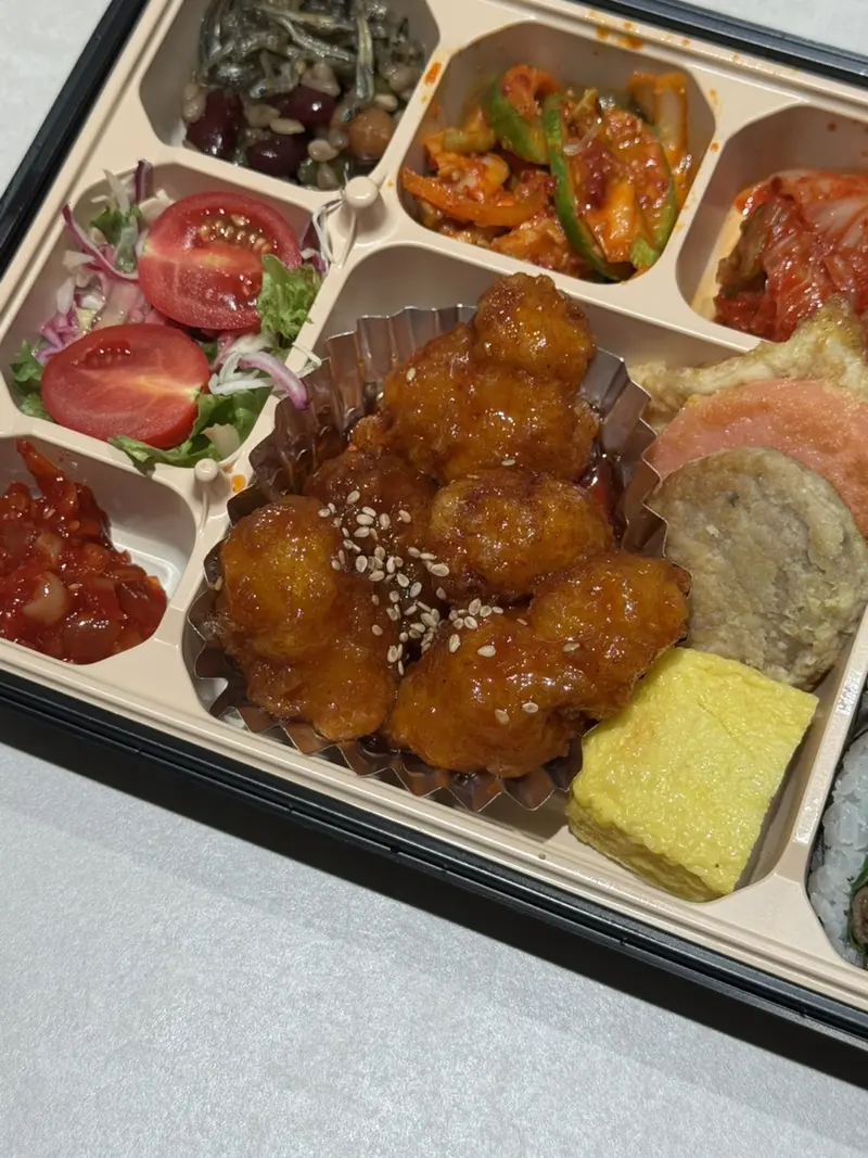 런치바스켓 단체도시락 실제 사진
