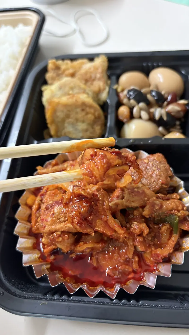 런치바스켓 단체도시락 실제 사진