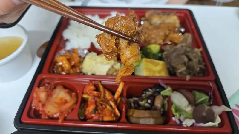 런치바스켓 단체도시락 실제 사진