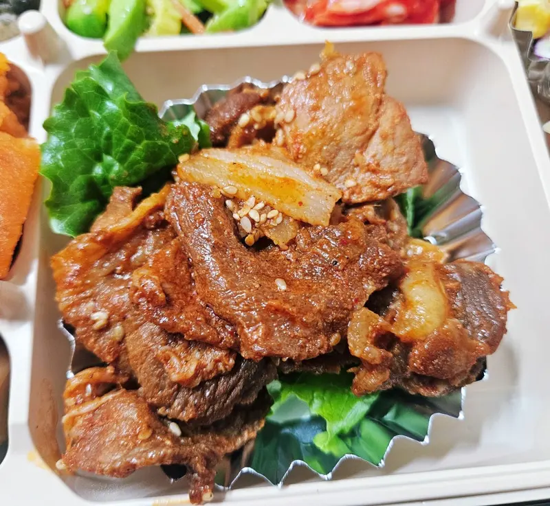 런치바스켓 단체도시락 실제 사진