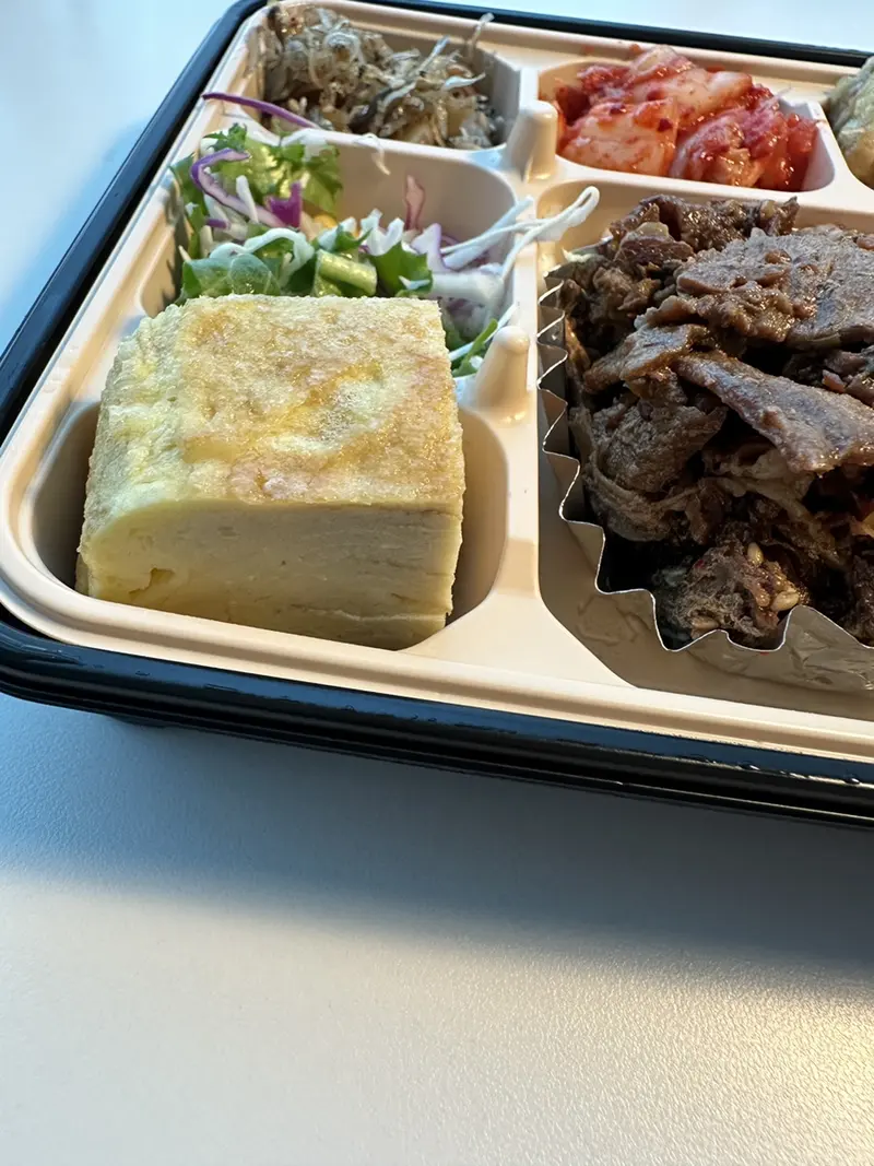 런치바스켓 단체도시락 실제 사진